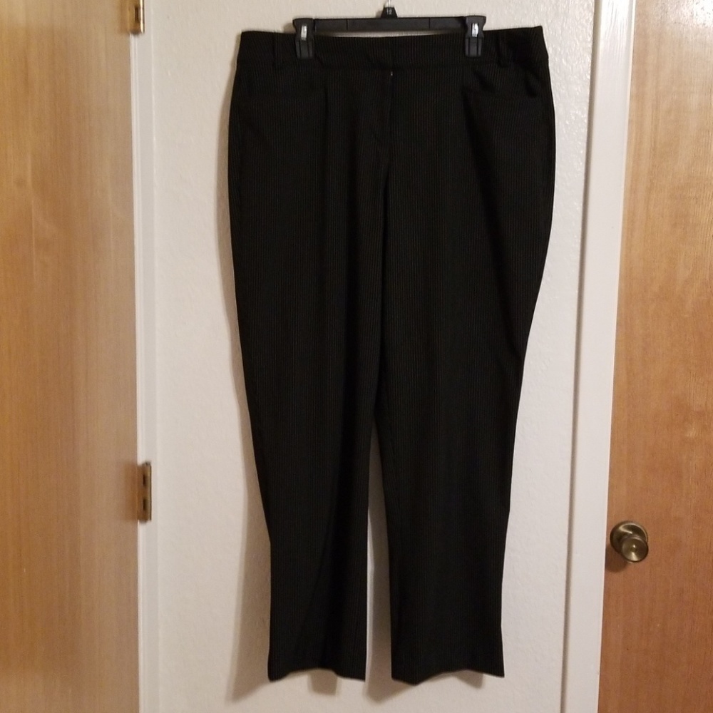 Black Pin Stripe The Lena by Lane Bryant